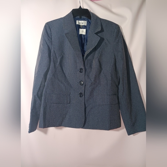 Le Suit Navy Blazer - Picture 1 of 6